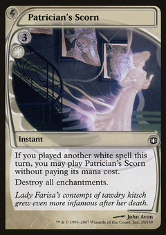 Patrician's Scorn